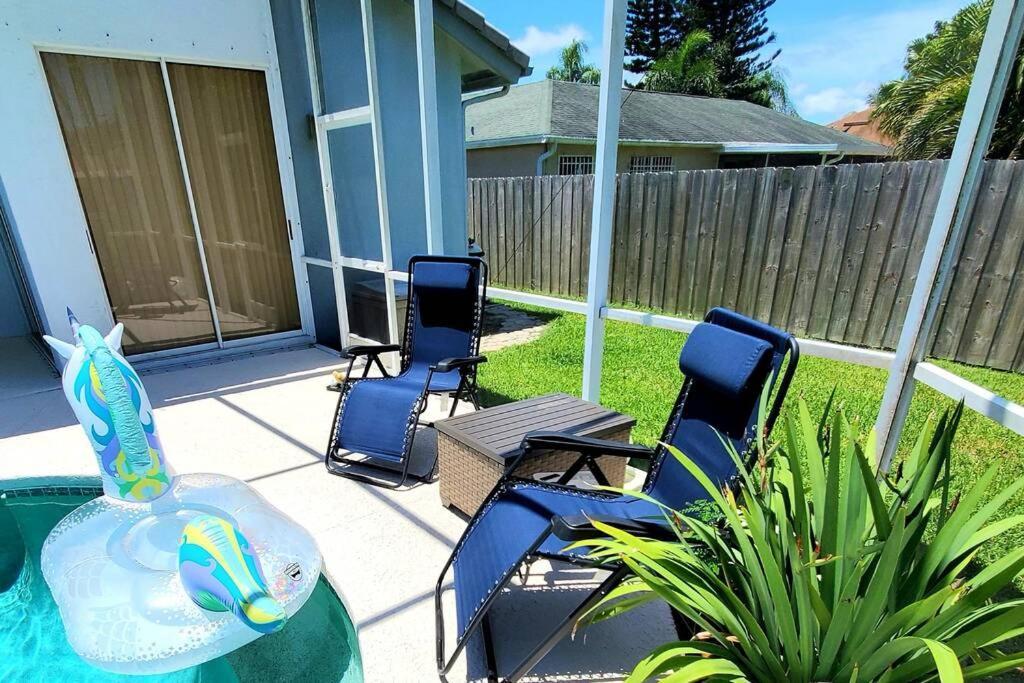 Our Beautiful Florida Vacation Home With Heated Pool Port St. Lucie Bagian luar foto